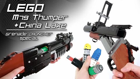 LEGO M79 & China Lake Launchers + 40mm Shells (Grenade Launcher Special!)