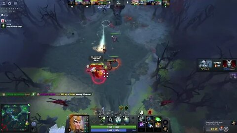 Dota 2 - Lich Throw the game but still win!