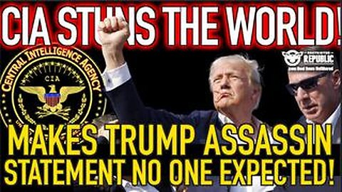 CIA Stuns The World - Makes Trump Assassin MKUltra Statement No One Expected - 8/1/24..