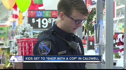 Annual "Shop with a Cop" event in Caldwell helps local kids in need