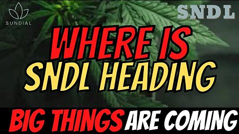 Where is SNDL Heading from HERE │ BIG Things Coming for SNDL ⚠️ Must Watch SNDL Video