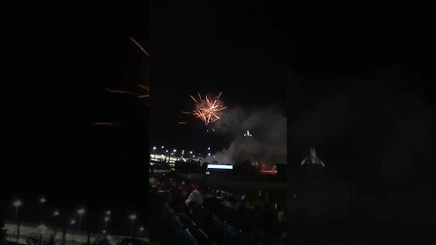 Akron Rubber Ducks Post Game Fireworks Labor Day Weekend 2023