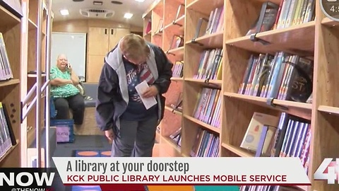 KCK mobile library brings books, CDs, DVDs to you