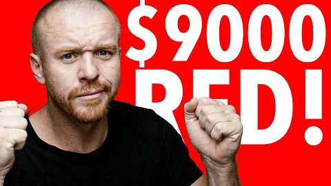 $9000 Dollar Red Day MAX LOSS DONE!
