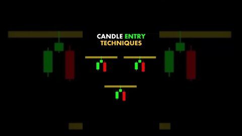 Candle entry techniques