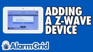 Adding a Z-Wave Device to the Qolsys IQ Panel 2