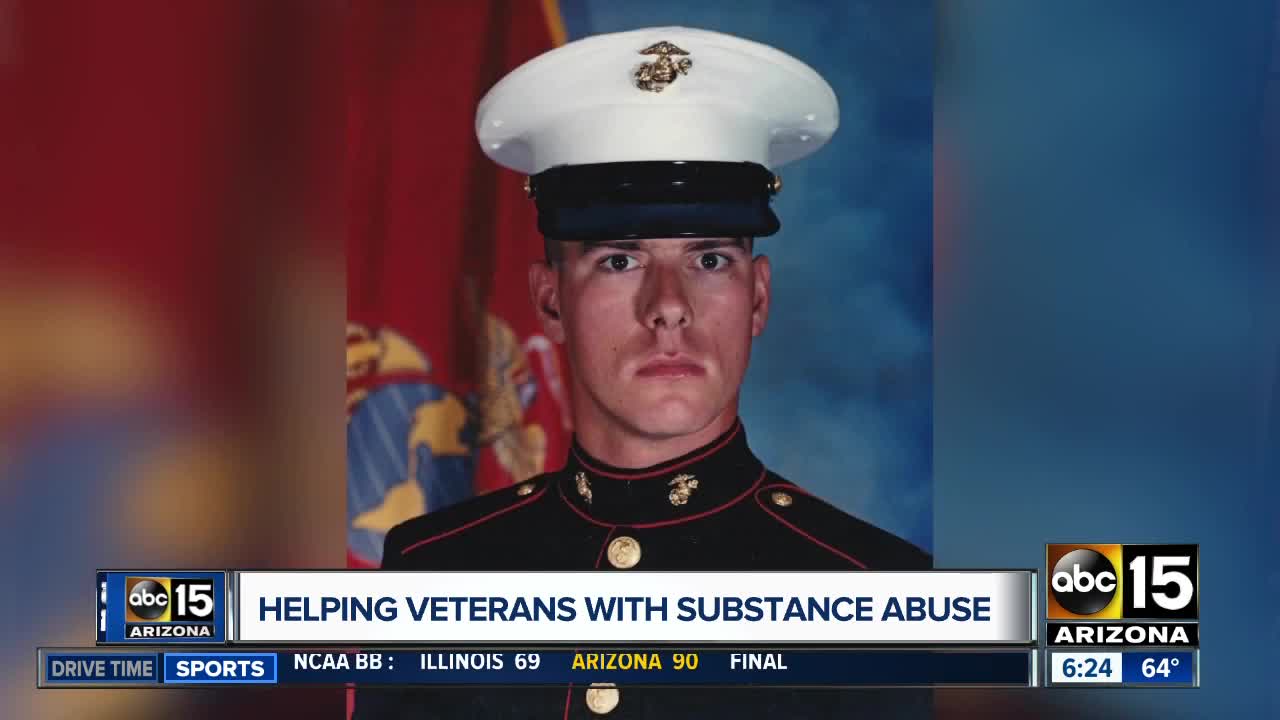 Helping veterans with substance abuse