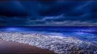 Nighttime Beach Sea Ocean Sounds to Relax Deep Sleep Relieve Stress Relieve Tension Relieve Fatigue