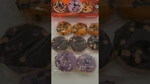 #halloween #lidl #donuts #minidonuts £2.49 for 9 #bargain ? #costofliving ? #frozen