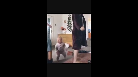 little baby dancing 😂