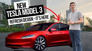 THE NEW Tesla Model 3 Refresh Design OUT NOW