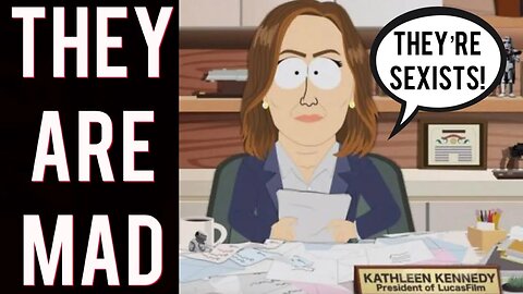 She's a HERO! Woke Hollywood media has a MELTDOWN over South Park attacking Kathleen Kennedy!
