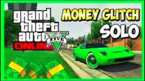 NEW SOLO GTA5 ONLINE MONEY GLITCH( NEW FROR 2024) MUST WATCH!!!