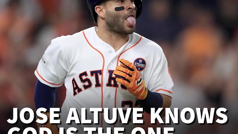 Jose Altuve Shares His Faith