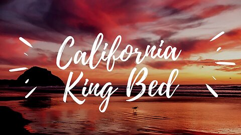 CALIFORNIA KING BED by Rihanna (KARAOKE)