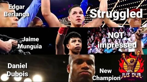 Edgar Berlanga gets GIFT decision? | Jaime Munguia TESTED | Daniel Dubois KOs Bryan | #TWT