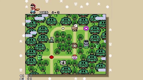 SMW With the levels of NSMB World 4 Forest of Illusion