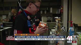 Adaptive cafe helps teach kids with disabilities