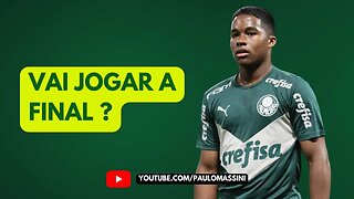 ENDRICK COM OS PÉS NO CHÃO. PALMEIRAS TREINA PARA JOGAR MAIS UMA FINAL.#palmeiras