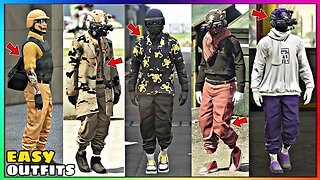 Top 5 Different Colored Jogger Outfits Using Clothing Glitches (GTA Online)