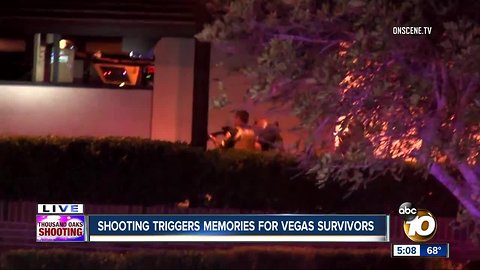 Shooting triggers memories for Las Vegas survivors