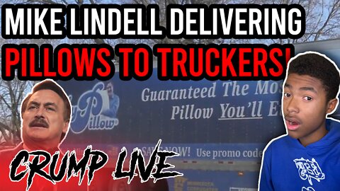 Mike Lindell Delivering MyPillows to TRUCKERS!