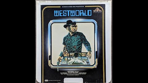 Westworld (1973) Sealed CED Videodisc Unwrapping