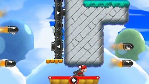 Meringue Clouds-3 Switchback Hill (All Star Coins) Nintendo Switch New Super Mario Bros U Deluxe