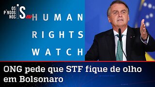 ONG afirma que Bolsonaro é um risco para as eleições brasileiras