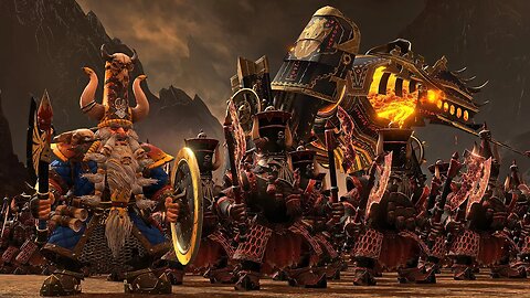 Warhost of Zharr | Chaos Dwarfs Vs Dwarfs | Total War Warhammer 3 Cinematic