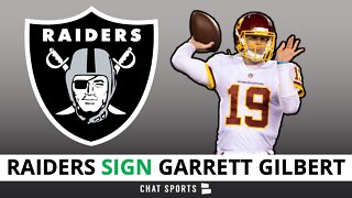 Raiders News: Las Vegas Raiders Sign Garrett Gilbert To Backup Quarterback Derek Carr