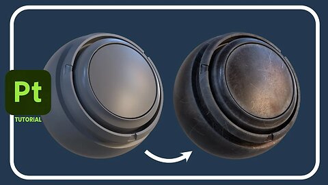 How to make your own metal material in Substance Painter | Textures & Materials