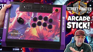 The OFFICIAL Street Fighter 6 PS5 Arcade Stick! NEW Hori Fighting Stick Alpha REVIEW!