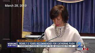 Feds recommend nearly five years in jail for Pugh