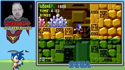 Sonic 1 on a vintage console, Stream from 10-29-22