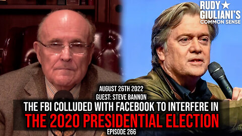 The FBI Colluded with Facebook to Interfere in the 2020 Presidential Election | Guest: Steve Bannon
