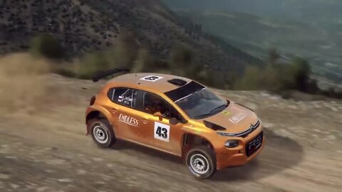 DiRT Rally 2 - Replay - Citroen C3 at Koryfi Dafni