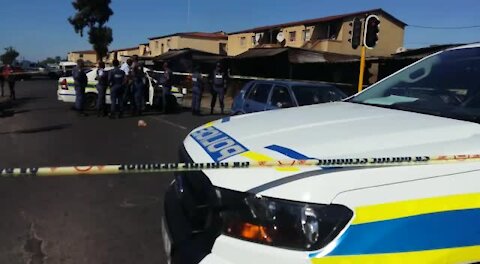 SOUTH AFRICA - Cape Town - Shot and killed (Video) (y6G)