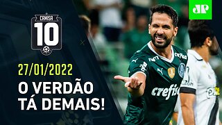 Palmeiras PASSEIA contra a Ponte Preta e VENCE A 2ª no Paulistão! | CAMISA 10 – 27/01/22
