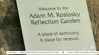 Reflection garden unveiled at Methodist Hospital