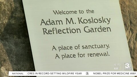 Reflection garden unveiled at Methodist Hospital