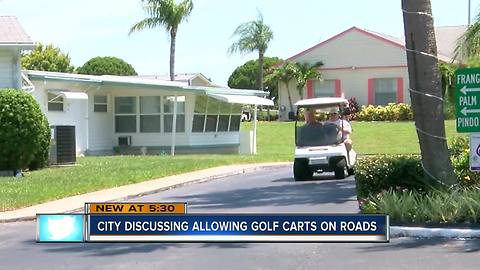 Largo leaders consider golf carts on city roads