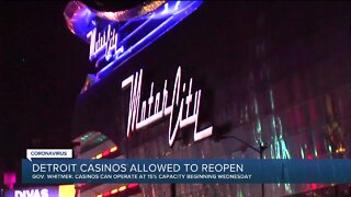 Detroit casinos allowed to reopen in August