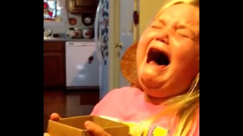 Toddler's Priceless Reaction to Baby Sister News