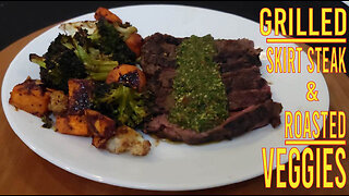 Go To Meal | GRILLED SKIRT STEAK & BALSAMIC ROASTED VEGGIES