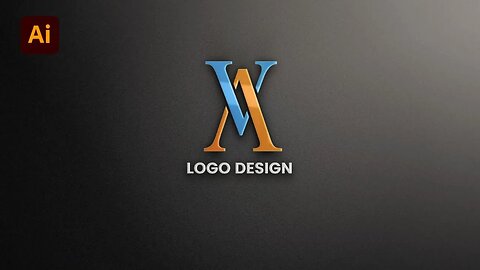 AV logo design in illustrator tutorial | Logo design in illustrator for beginners | Team Graphics