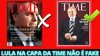 Na capa da Revista Time, Lula diz que Bolsonaro estimula racismo no Brasil