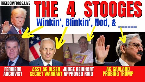 4 Stooges - Archivist, Secret Warrant, Raider, Prober 8-10-22