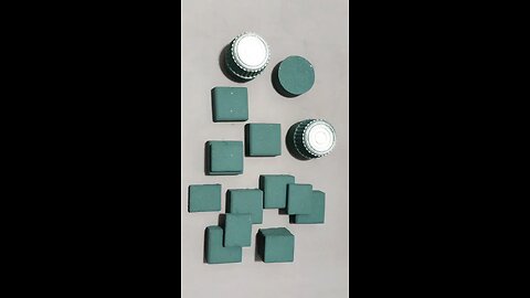 Green Mini Blocks with White Beauty Inside 💚 Hope you all like it 💚
