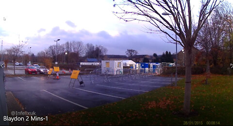 Blaydon (Tyne and wear) Covid19 Test Ctr filmed about an hour ago.